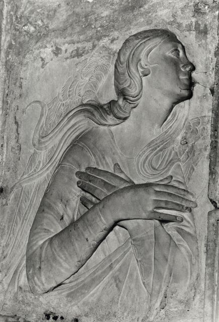 Anonimo — Agostino di Duccio - sec. XV - Angelo — particolare